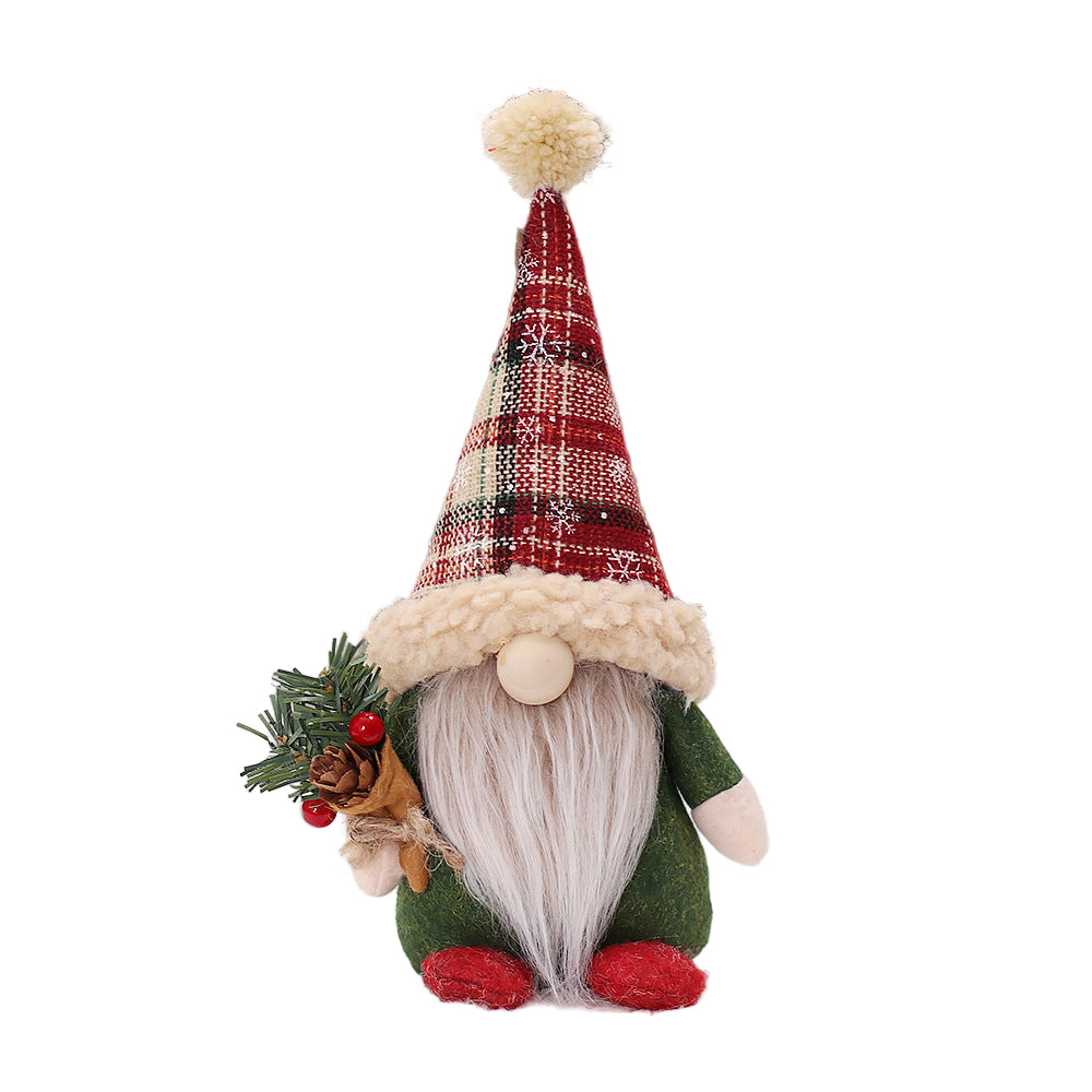 No Face Santa Baby Doll Christmas Ornaments For Decoration