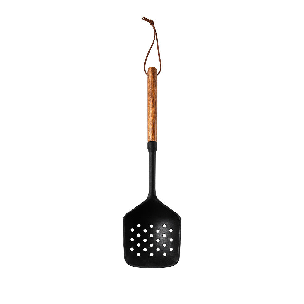 Wooden Handle Silicone Spatula Kitchenware Suit High Temperature Resistant Kitchen Utensil Tools