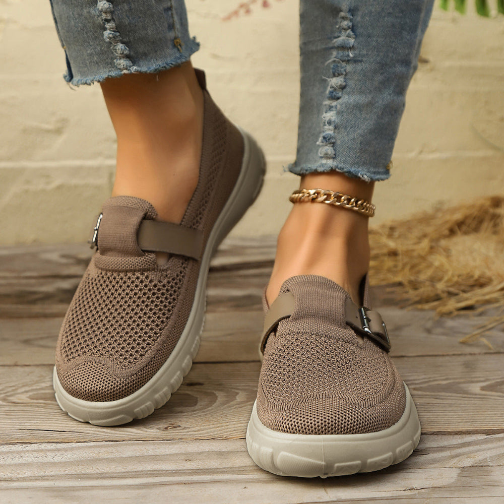 Women's Breathable And Comfortable Sneakers Slip-On Shoes