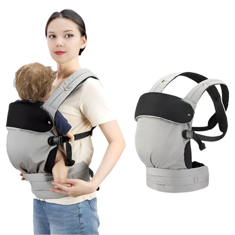 Adjustable Cotton Front And Back Baby Carrier.