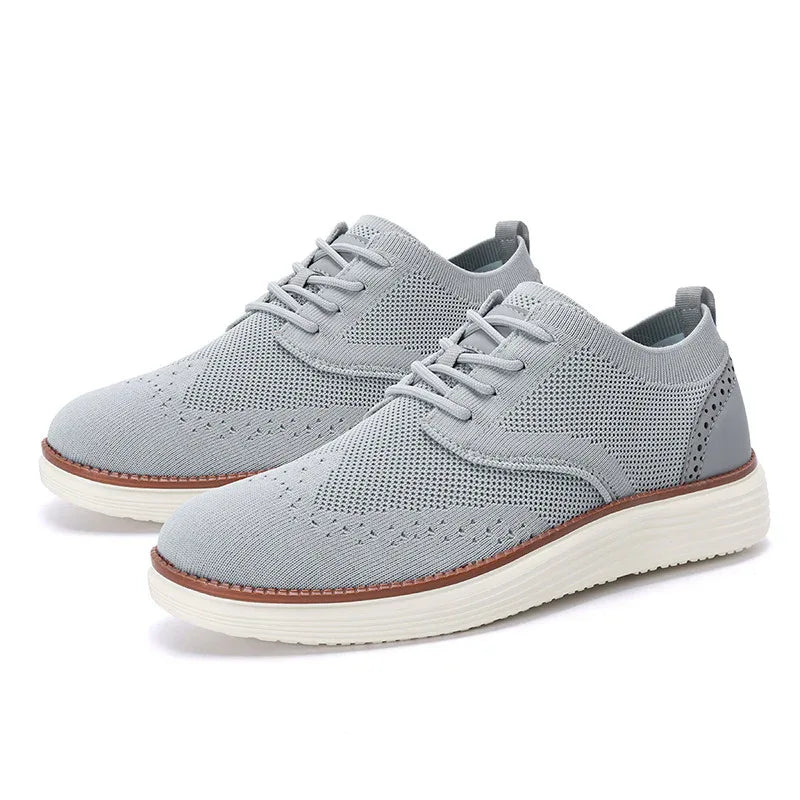Outdoor Fly Woven Mesh Hiking Versatile Men's Casual Shoes