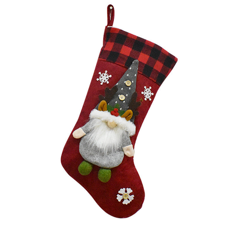 Christmas Decoration Stocking Hanging Gift Bag