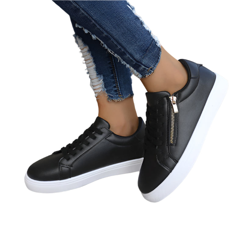 European And American Large Size Flat Bottom Sneaker Fashion All-Matching