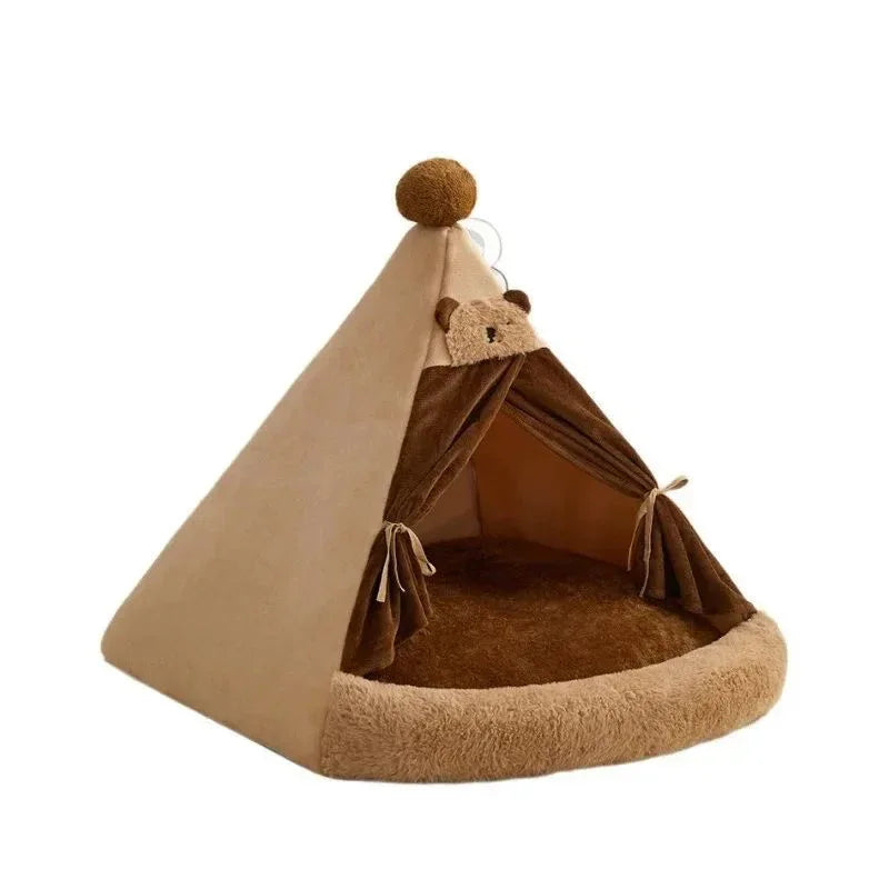 Autumn And Winter Cat Litter Four Seasons Universal Dog House Kennel.
