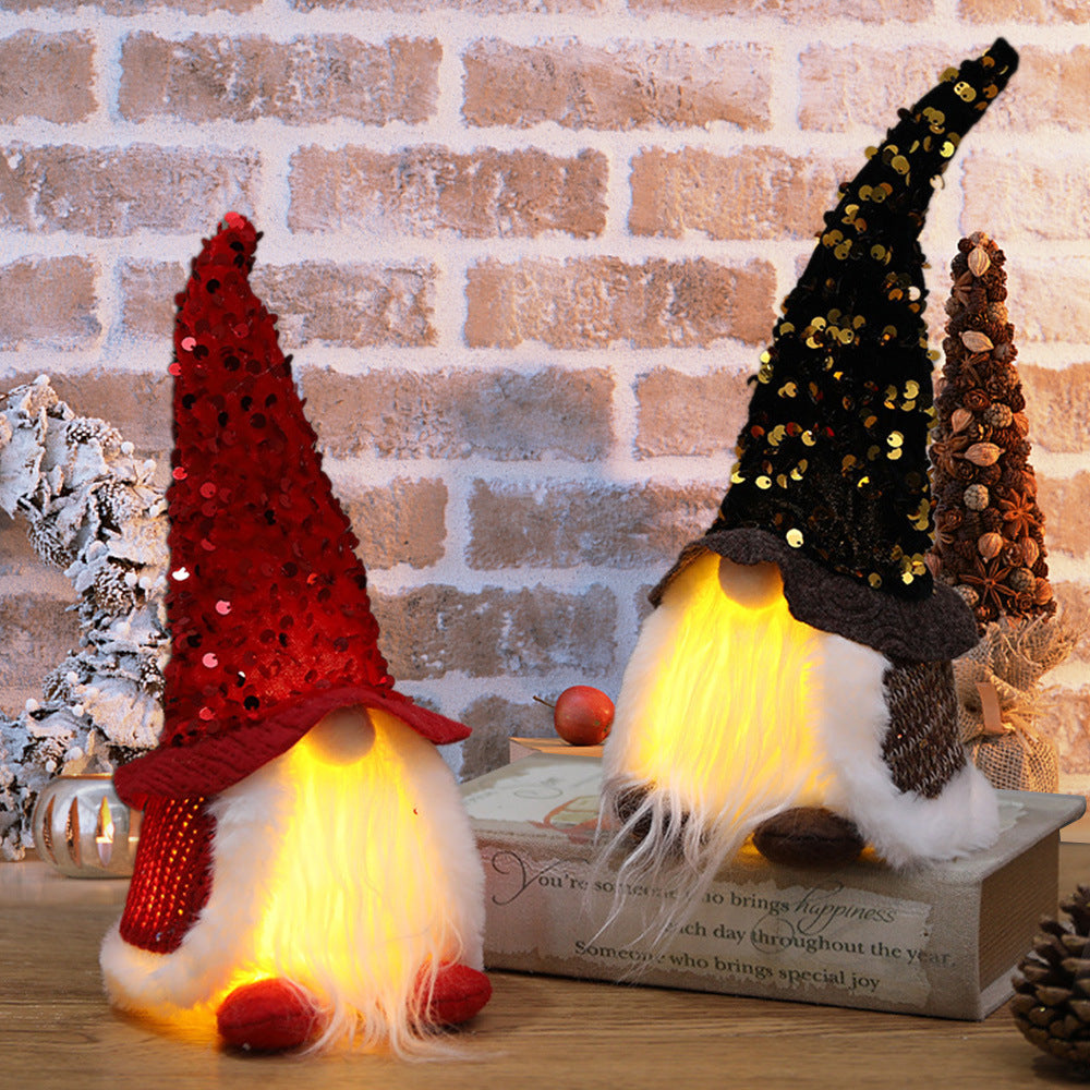 Luminous Glowing Decorative Christmas Dolls