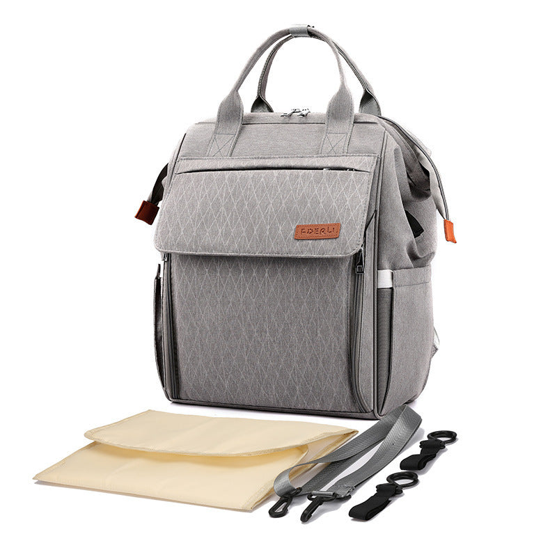 Multi-Purpose Large-Capacity Mother Parent And Baby Diaper Bag