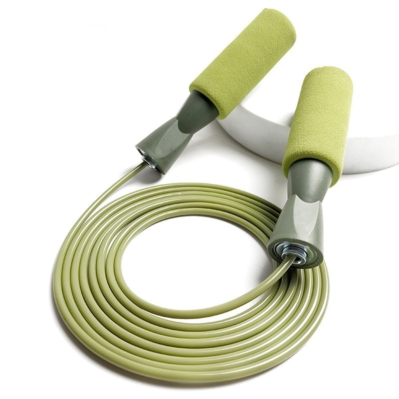 Steel Bearing Wire Rope PVC Fitness Skipping Jumping Rope.