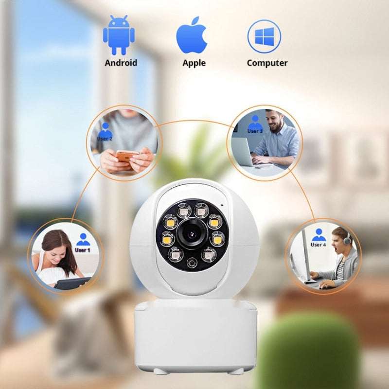 1080p Bluetooth Monitoring HD Home Dual-Light Panorama Security Camera