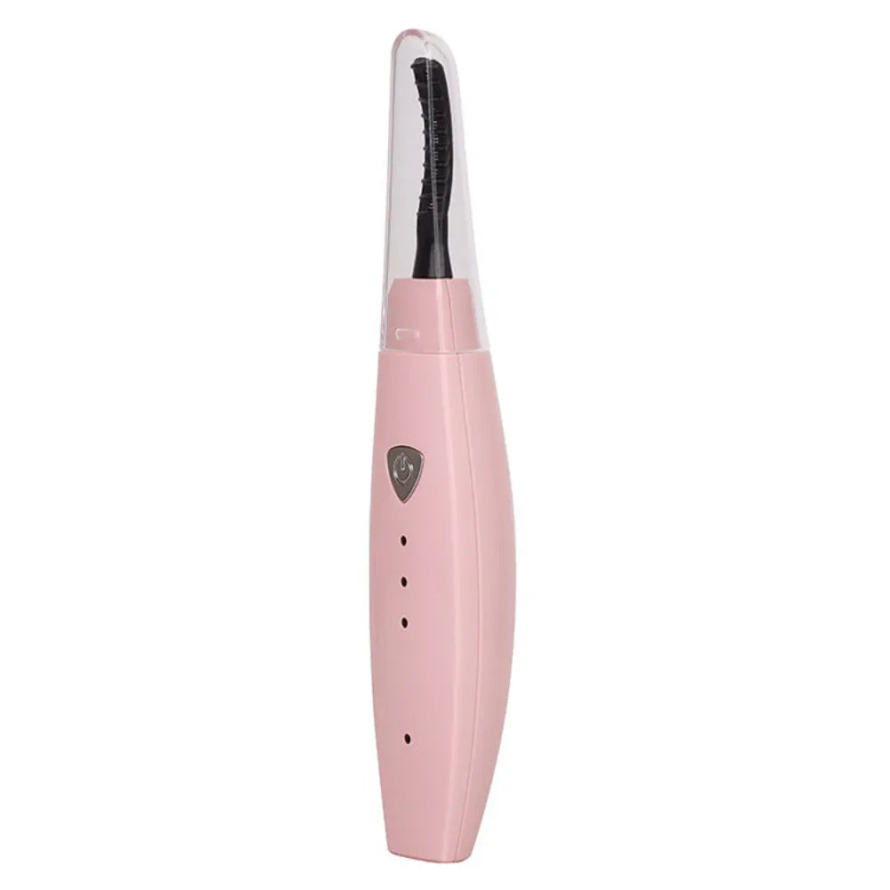 Electric Quick Heated USB Rechargeable Eyelash Curler Long Lasting Makeup Tool