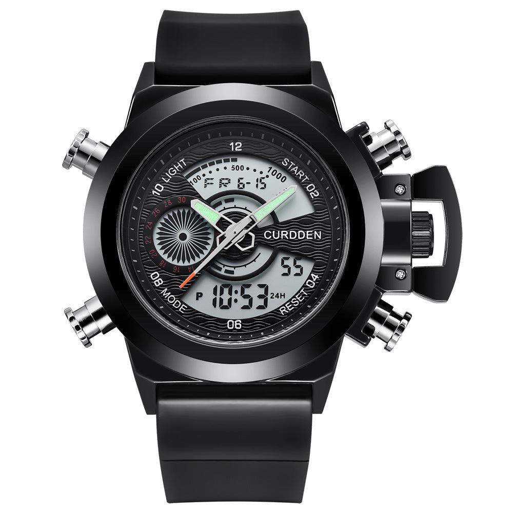 Multi-functional Double Display Sports Watch For Men