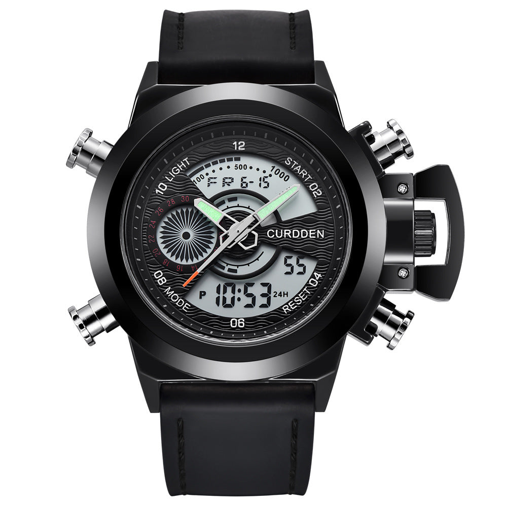 Multi-functional Double Display Sports Watch For Men