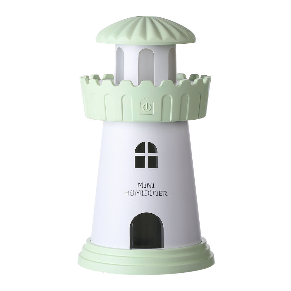 Refreshing Home Household Mini Lighthouse Humidifier