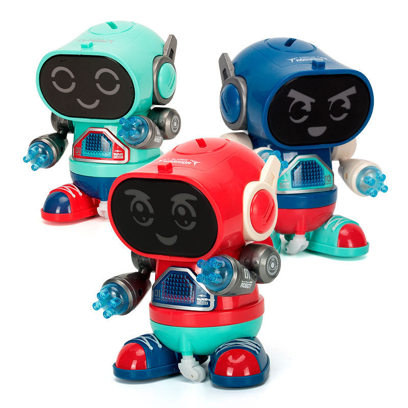 Children's Electric Musical Dancing Walking Swinging Robot Toys