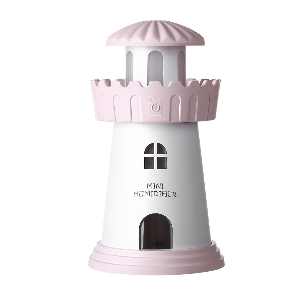 Refreshing Home Household Mini Lighthouse Humidifier