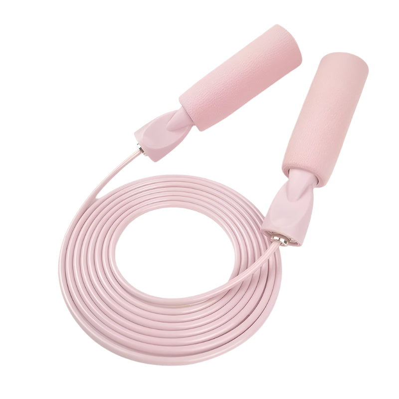 Steel Bearing Wire Rope PVC Fitness Skipping Jumping Rope.