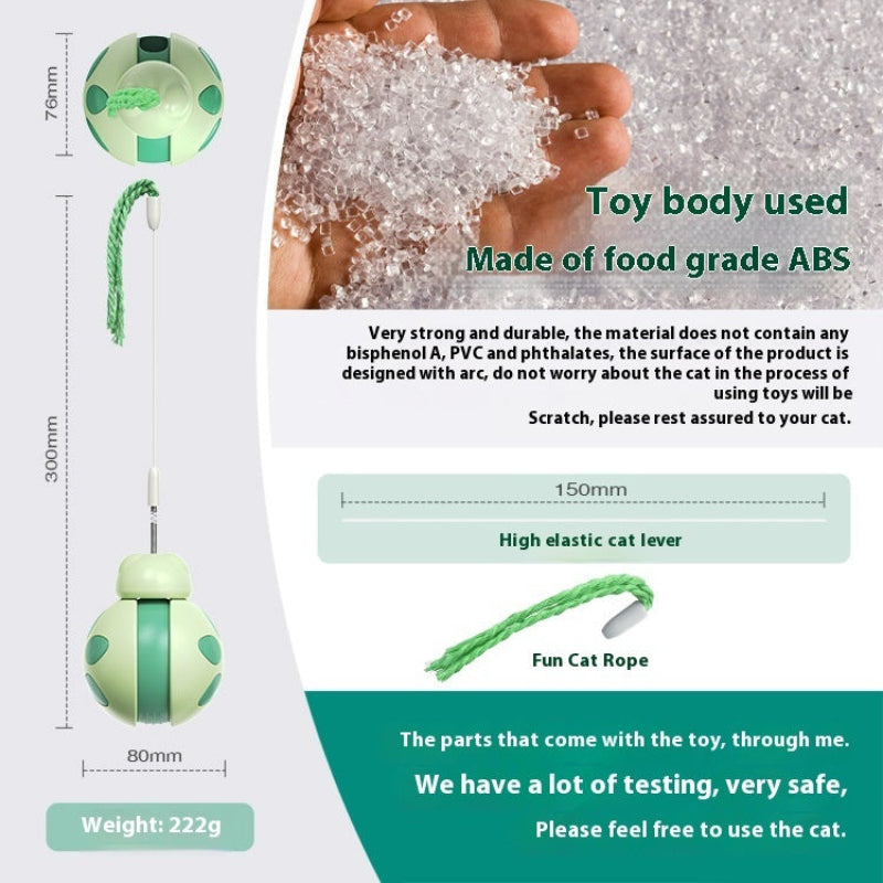 Appealing And Stimulating Cat Food Leakage Pet Food Dispensing Toy