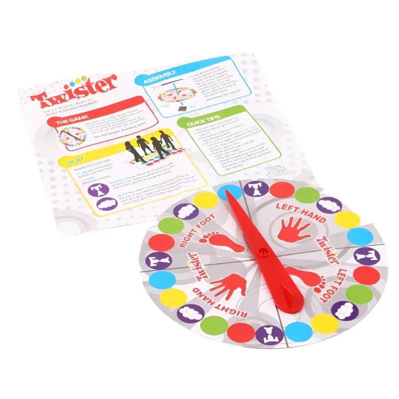 Funny Social Multiple Player Twister Game Mat