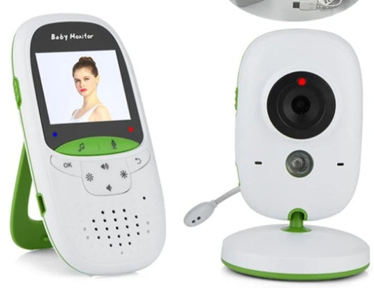 Wireless Two-Way Intercom Baby Video Monitor