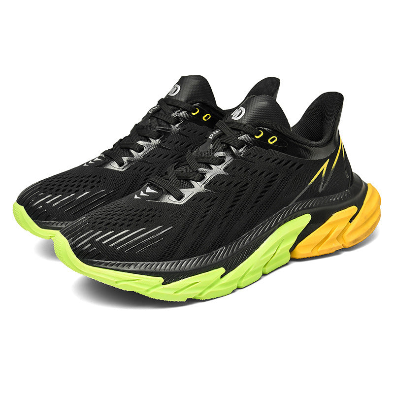 Men's Sports Sneakers Shock Absorption Cushioning Ultra Light Breathable Running Shoes