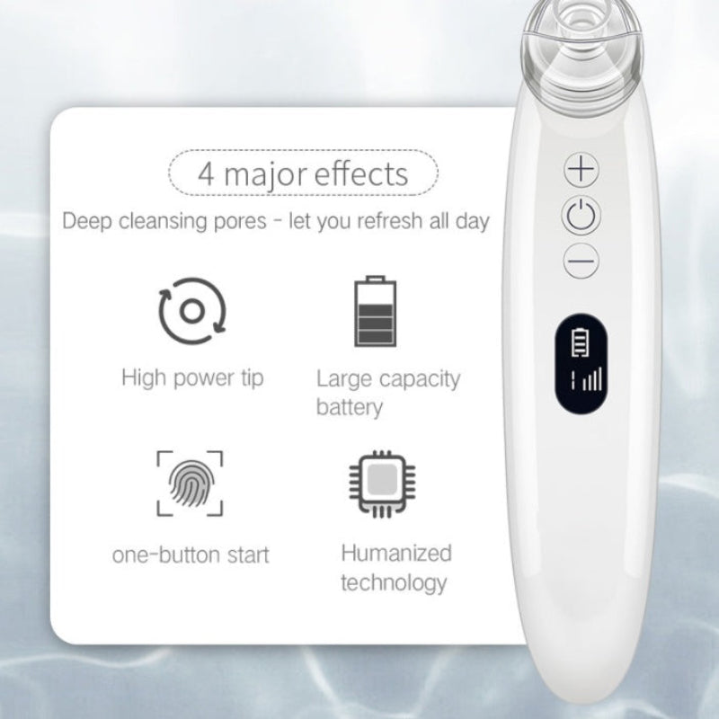 Electric Suction Facial Device Acne Blackhead Remover Pore Cleansing Beauty Device