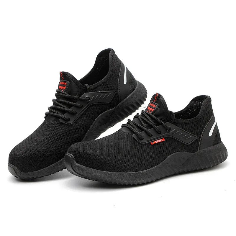 Breathable Safety Shoes Anti-Smashing Work Safety Shoes