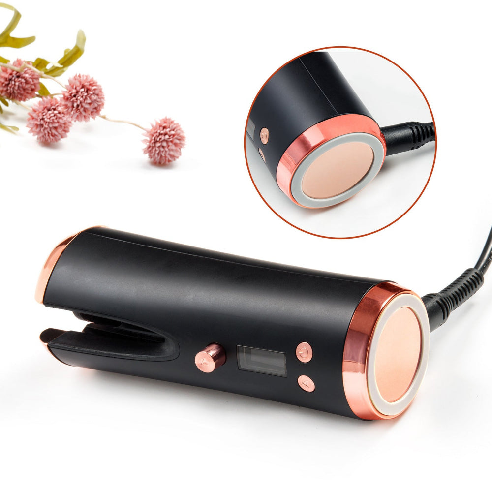 Portable Automatic Travel Smart Wireless Lcd Curling Iron