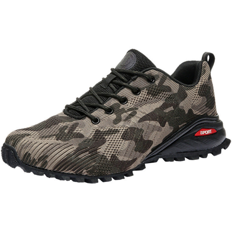 Camouflage Men's Outdoor Fitness Running Shoes