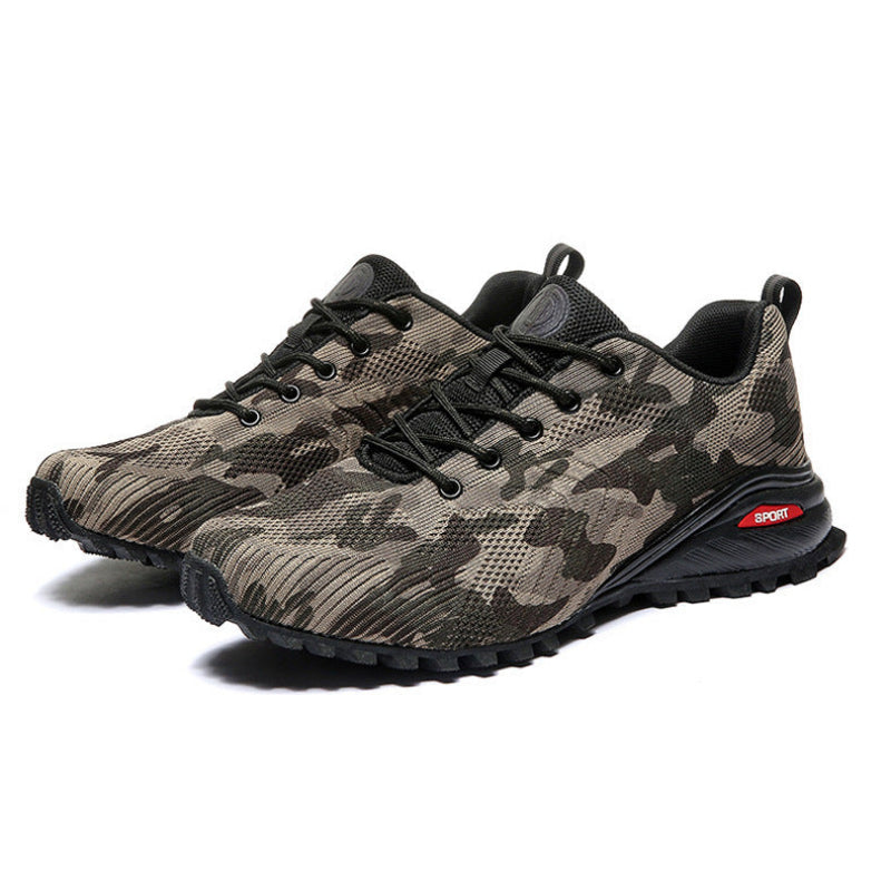 Camouflage Men's Outdoor Fitness Running Shoes
