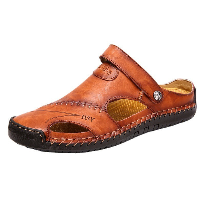 Genuine Leather Shoes Roman Summer Sandals For Men