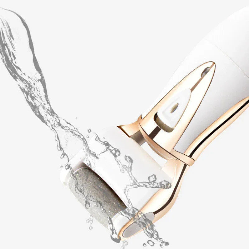 USB Rechargeable Waterproof Foot Scrubber Callus Remover