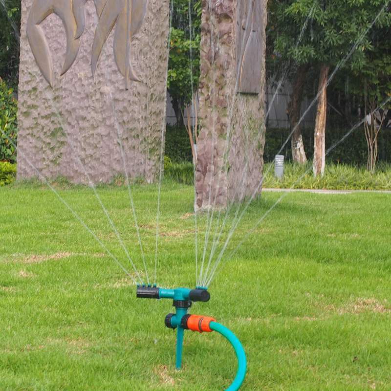 360 Automatic Rotating Adjustable Watering Irrigation Lawn Sprinkler