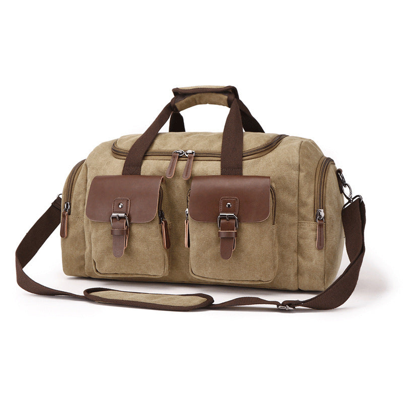 Retro Canvas Travel Unisex Shoulder Bag