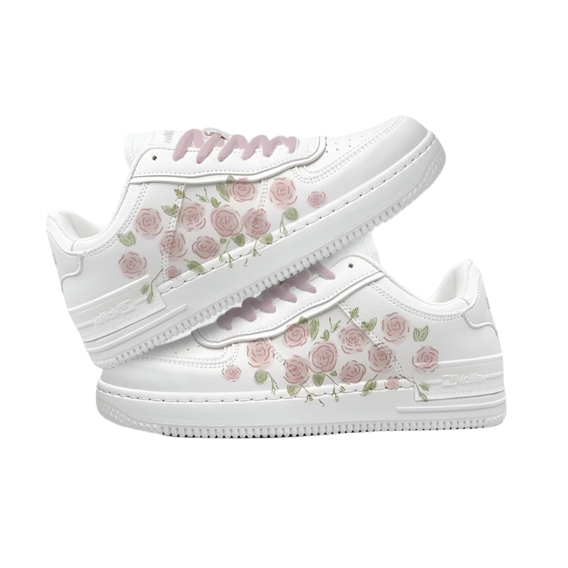 White Shoes Girl's Spring Sneakers