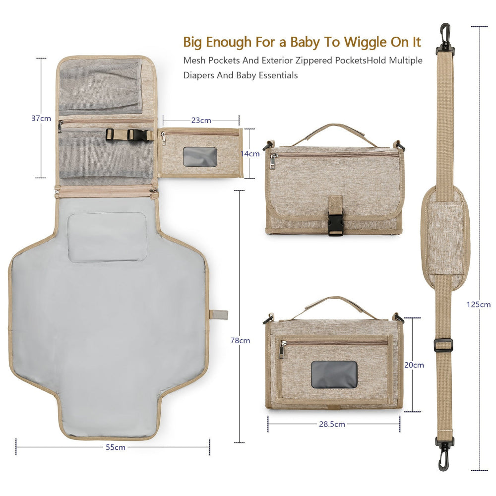 Foldable Waterproof Portable Baby Diaper Changing Pad