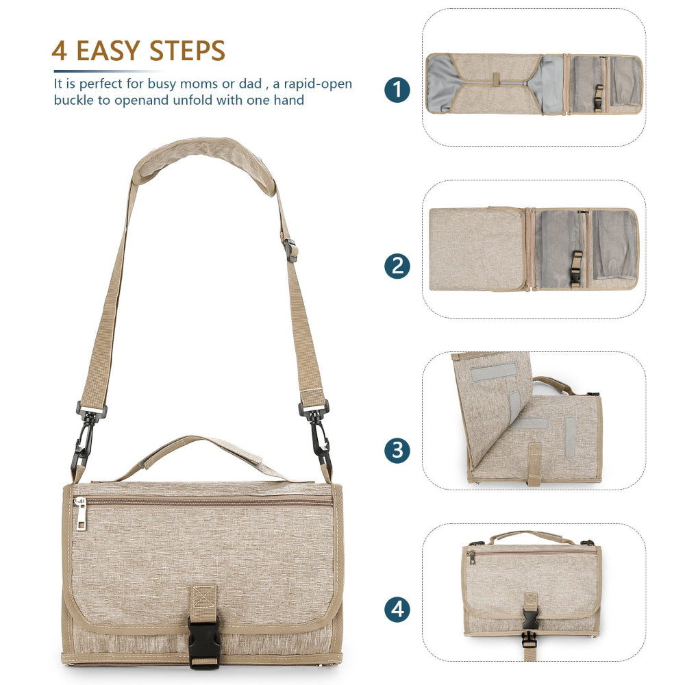 Foldable Waterproof Portable Baby Diaper Changing Pad