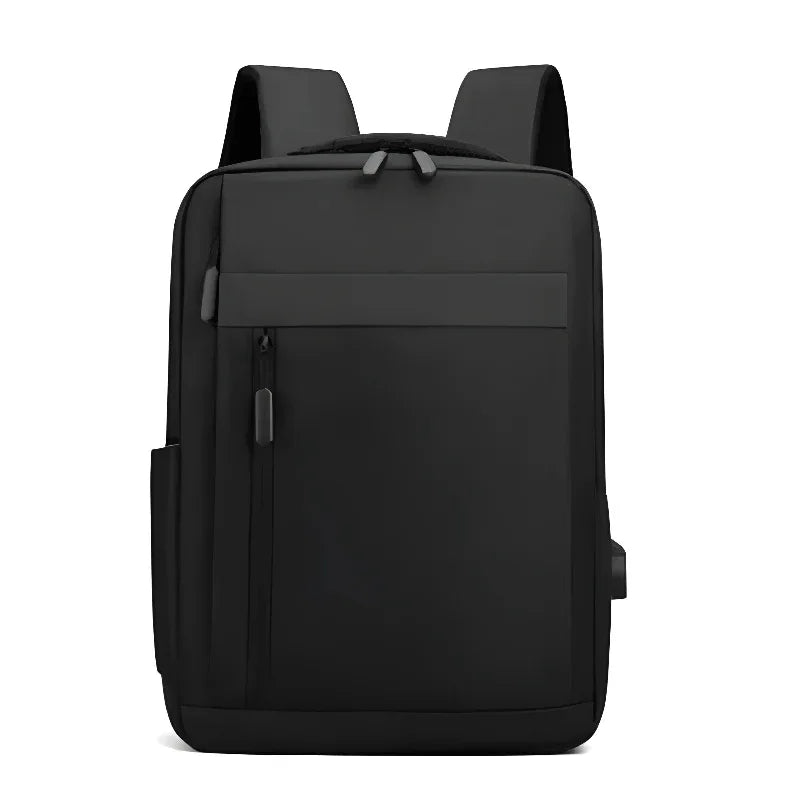 Large-Capacity Business Travel Bag Unisex Backpack With USB Charging Port