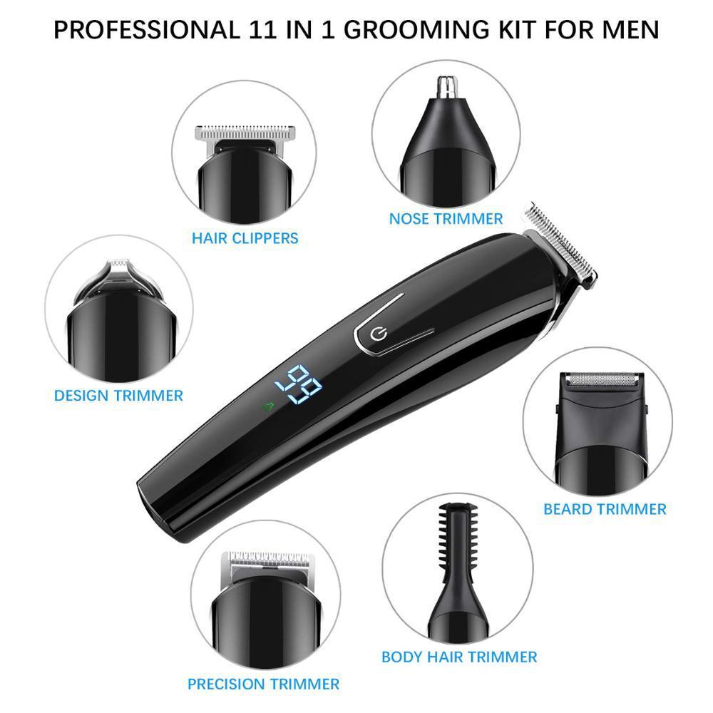 Hair trimmer Electric Clipper Shaver Beard Nose Hair Body Hair All In One Grooming Kit