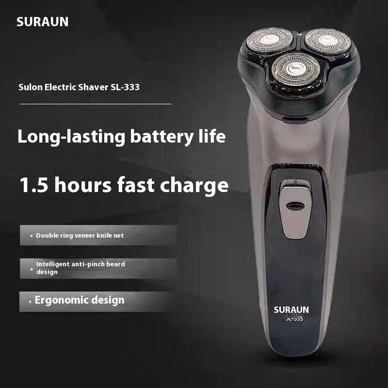Men's Waterproof Ergonomic Shaver