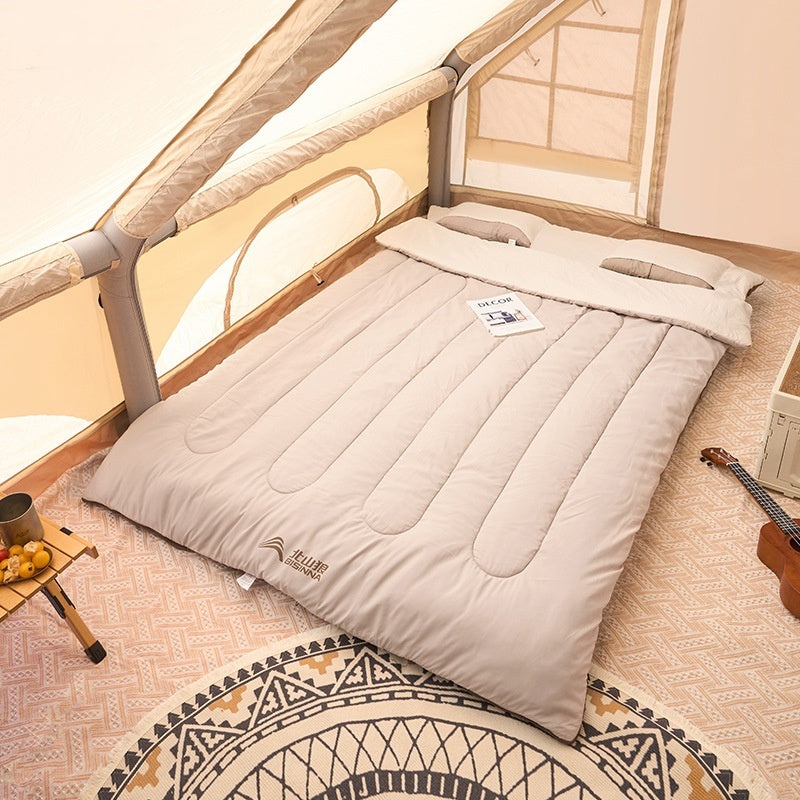 Warm Cold Protection Double Camping Sleeping Bag