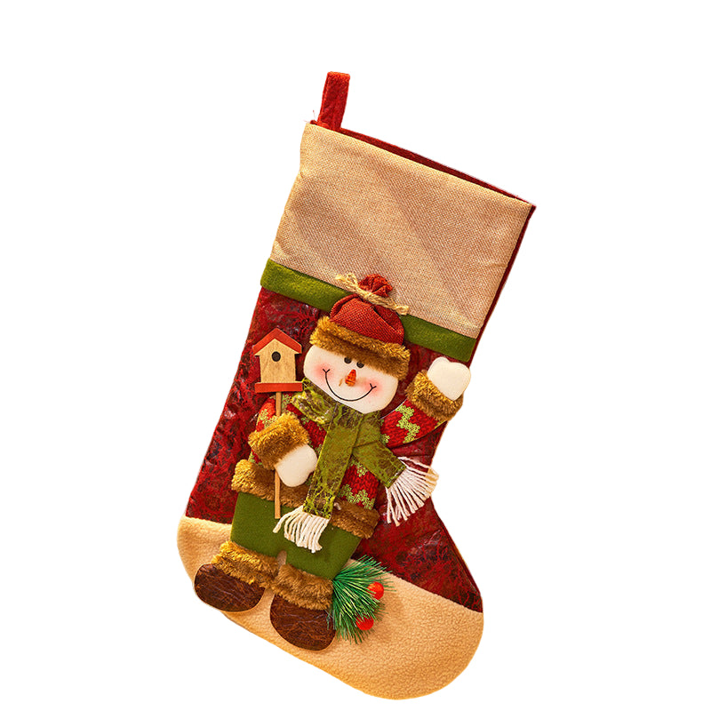 Christmas Decorations Large Cartoon Candy Bag