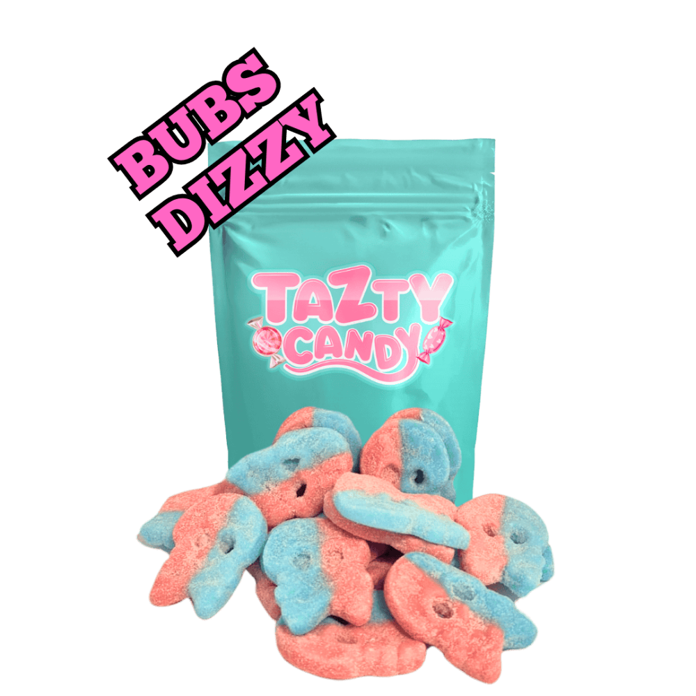 BUBS Dizzy Skull – Swedish Sour Foam Candy