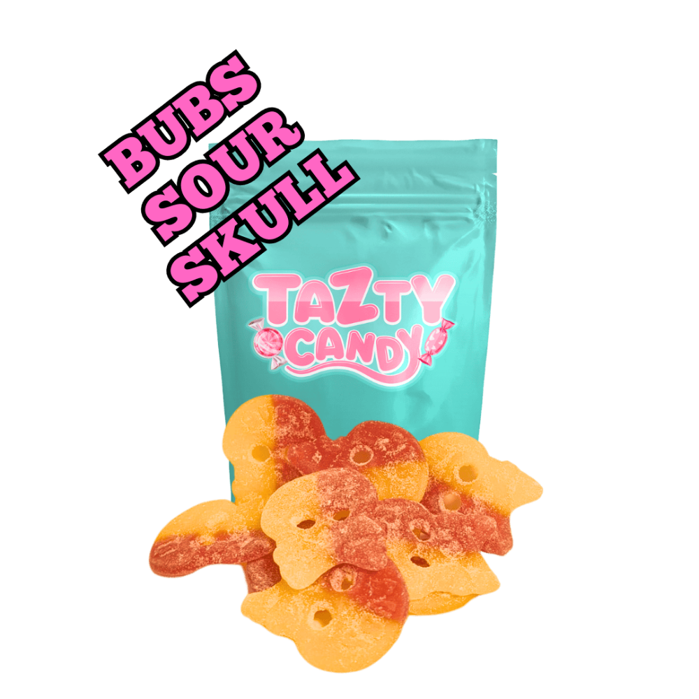 BUBS Giant Sour Skulls – Extra Big, Extra Sour!