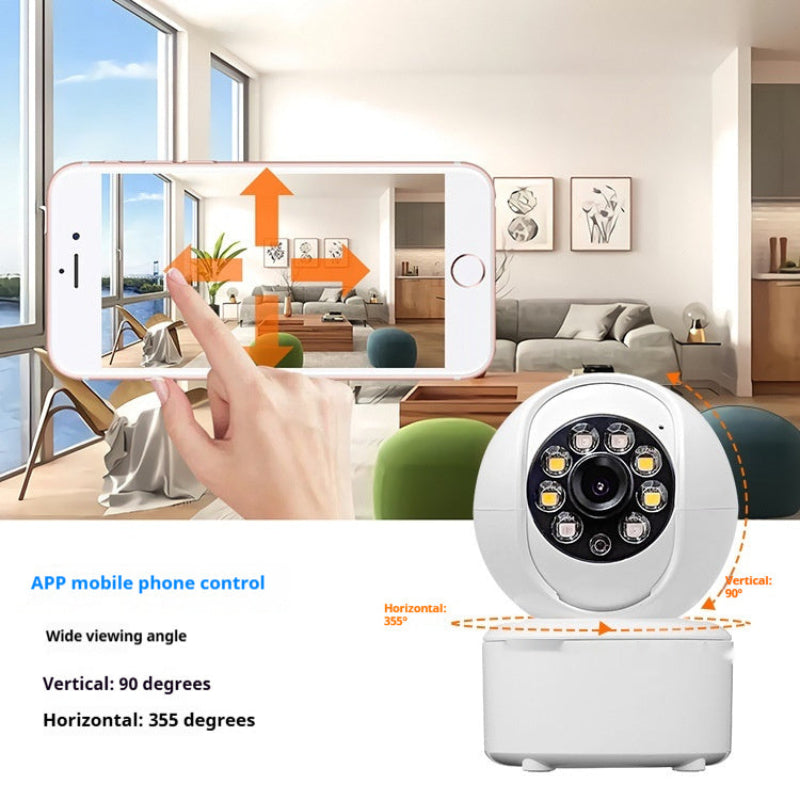1080p Bluetooth Monitoring HD Home Dual-Light Panorama Security Camera