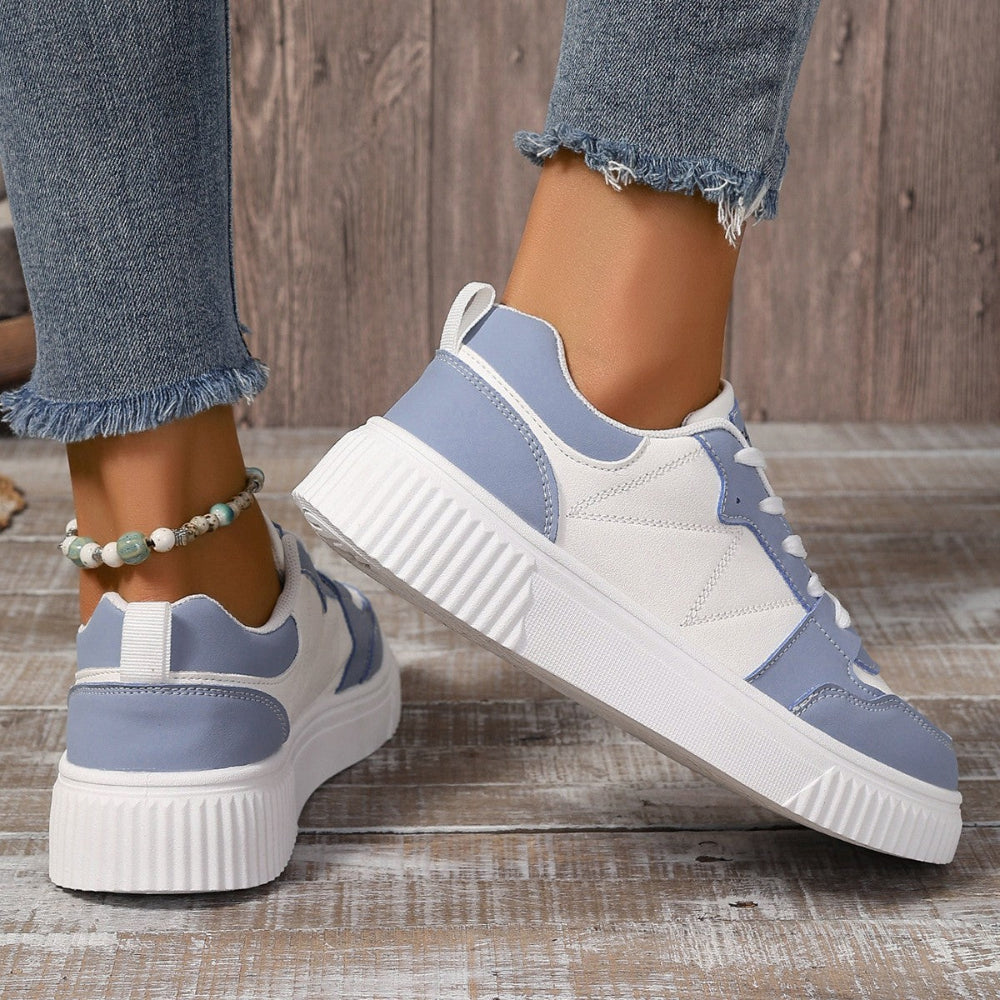 Thick Bottom Lightweight Sneakers Student Casual Sports Skate Shoes