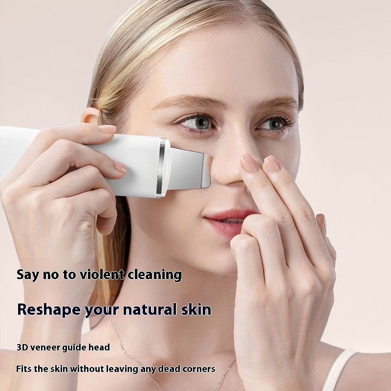 Facial Pore Cleaning Blackhead Removal Device Shovel Scrubber