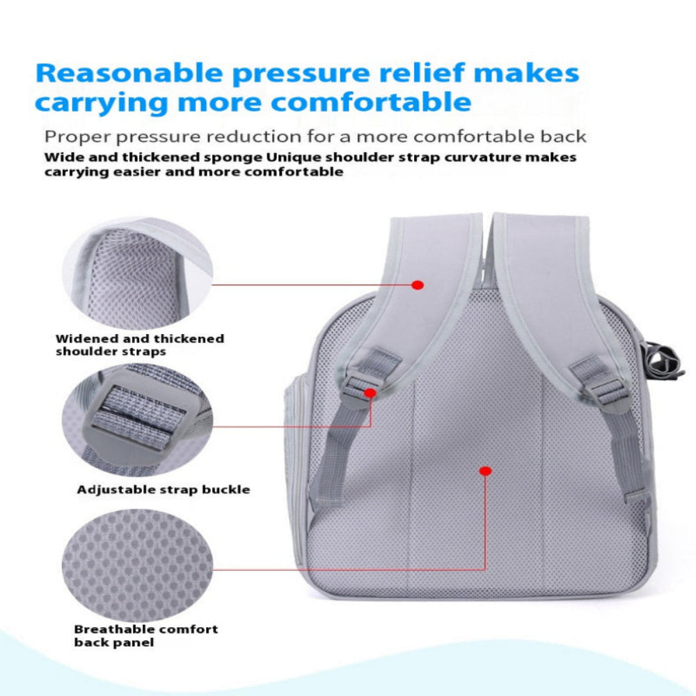 Scratch Resistant Breathable Wear-Resistant Pet Bag Cat Backpack