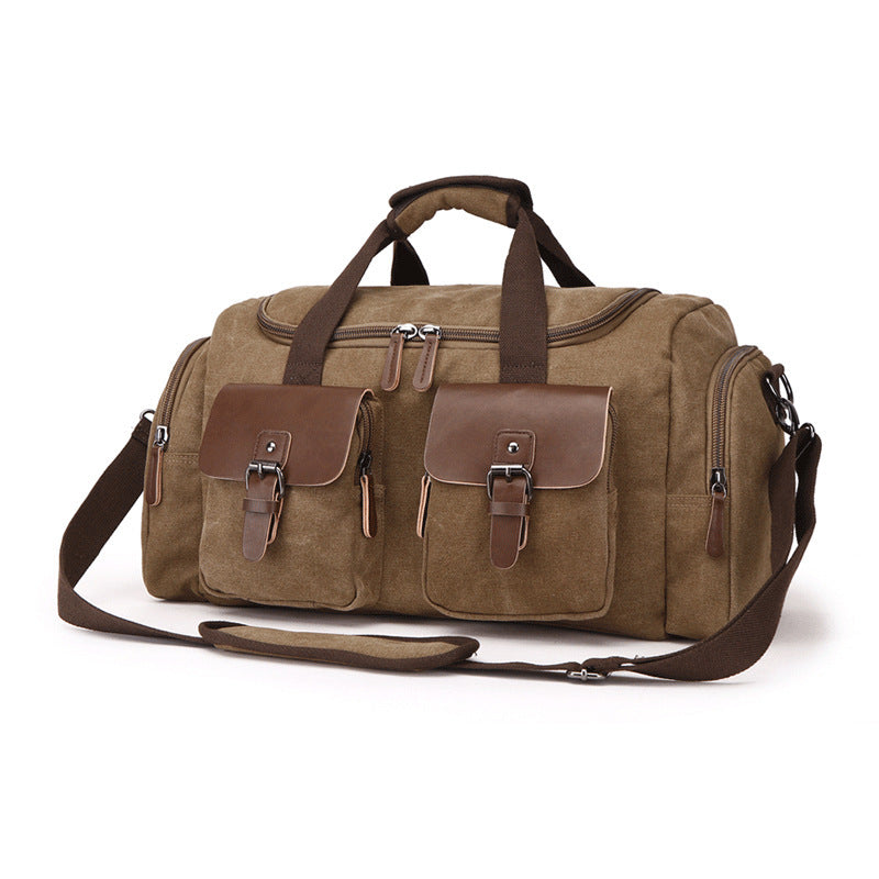 Retro Canvas Travel Unisex Shoulder Bag
