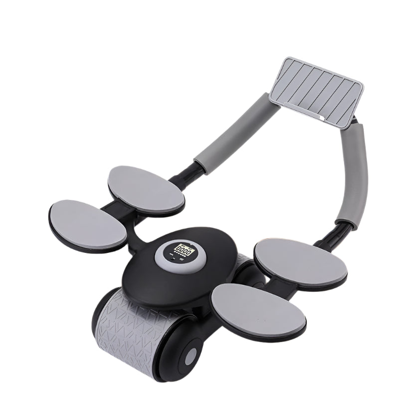 Multifunctional Fitness Abdominal Wheel For Abs Training With Elbow Support.