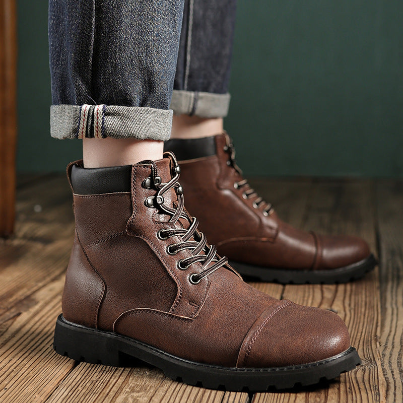 Men's Fall Winter British Style Boots