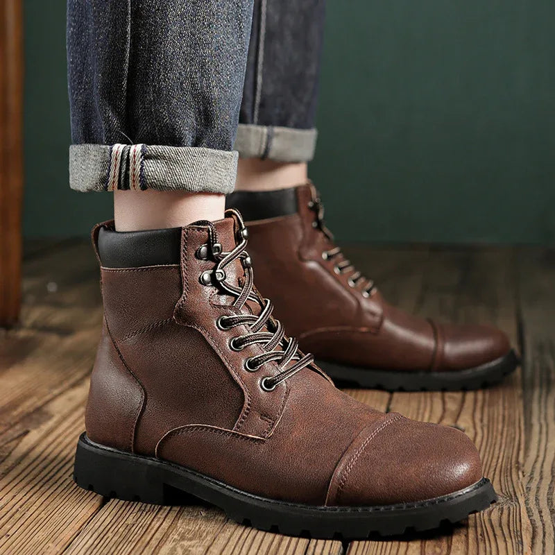 Men's Fall Winter British Style Boots